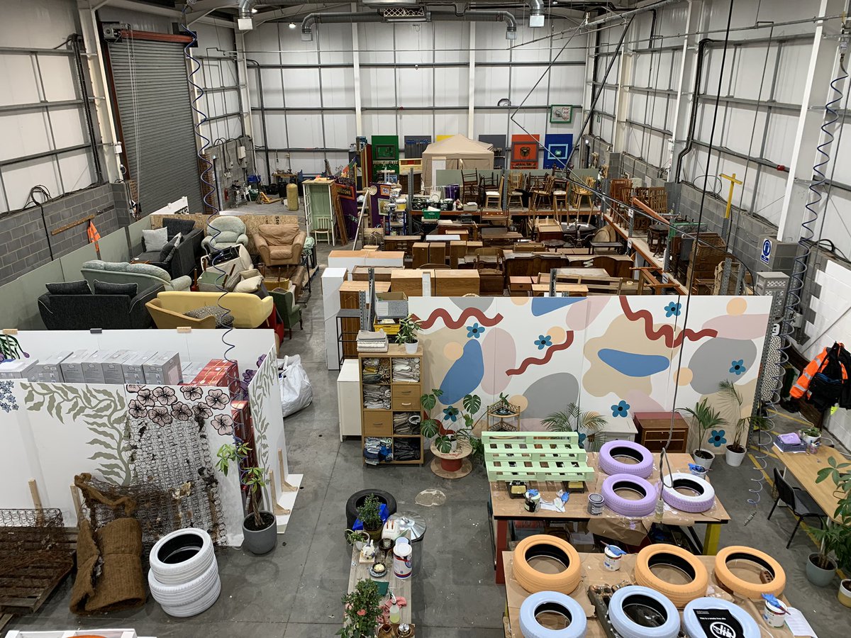 Always enjoy working from the <a href="/Thirteen_Group/">Thirteen Group</a> Recycling Centre &amp; observing the amazing work of both the recycling &amp; upcycling teams. A great support for our customers &amp; our business
