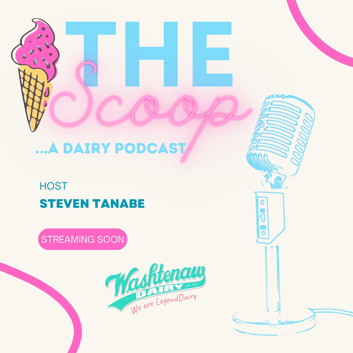 TheAADairy's tweet photo. Introducing The Scoop....a Dairy Podcast! … First Episode will be all about your Dairy First's...First time you were ever at The Dairy, First Dates at The Dairy, Wanna share your story?  Complete this form and we’ll be in touch!!!

https://t.co/32KNOAmNYa

￼ https://t.co/syk7XDT710