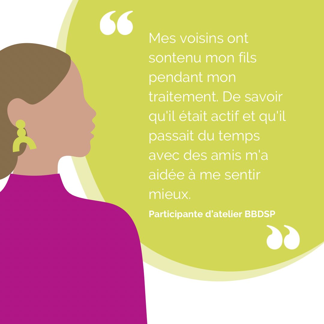 Spotlight on Caregivers Appreciating those who have stepped in to make harder times a bit easier. 💜

. 

Pleins feux sur les aidants et aidantes Offrons toute notre gratitude aux personnes qui ont été présentes afin d'adoucir les temps difficiles.💜