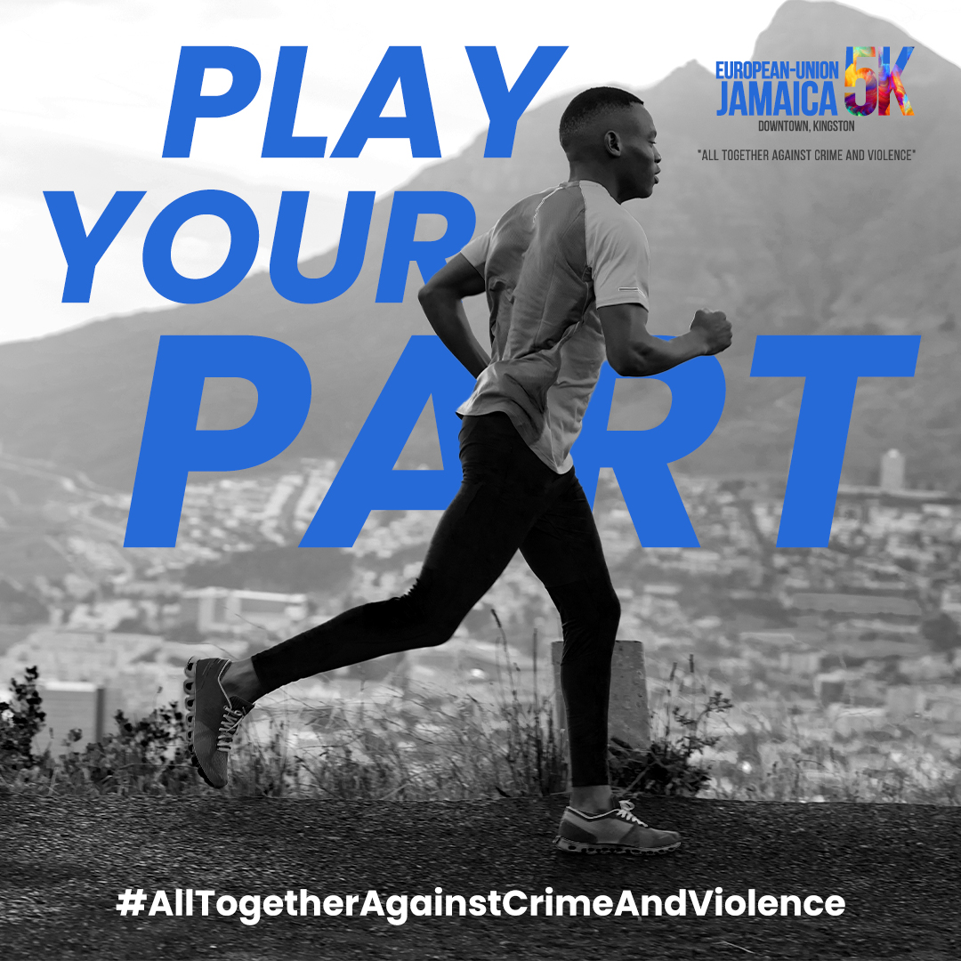Registration Deadline is MARCH 3, 2023 ❗ 

Register NOW at runningeventsja.com.

Stand together for a safer Jamaica, a safer home.

#TogetherWeCan #EUJA5K #SeeYouOnTheRoad #RunningEventsJa #RoadRace #AllTogetherAgainstCrimeAndViolence #EuropeanUnion #Jamaica