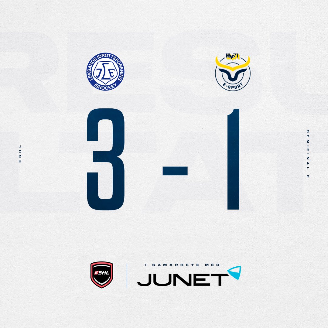 Leksand vinner semifinal 2 och kvitterar serien till 1-1. Nu väntar en avgörande match 3 om vem som får möta Färjestad i final! #HV71