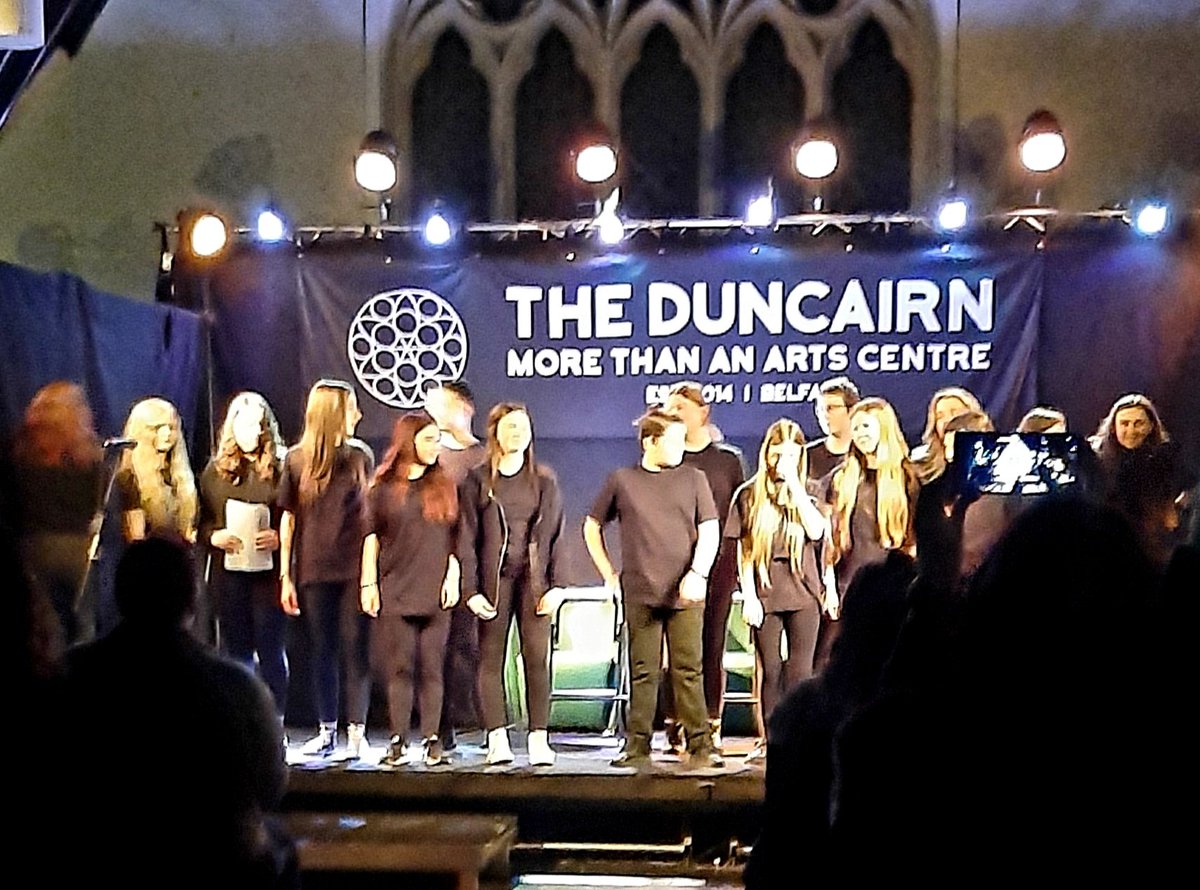 What a showcase! by @springboardopp #fusionplus programme at the beautiful @theduncairn 👏👏👏 well done to staff and brilliant #youngpeople #goodrelations #tbuc @niexecutive