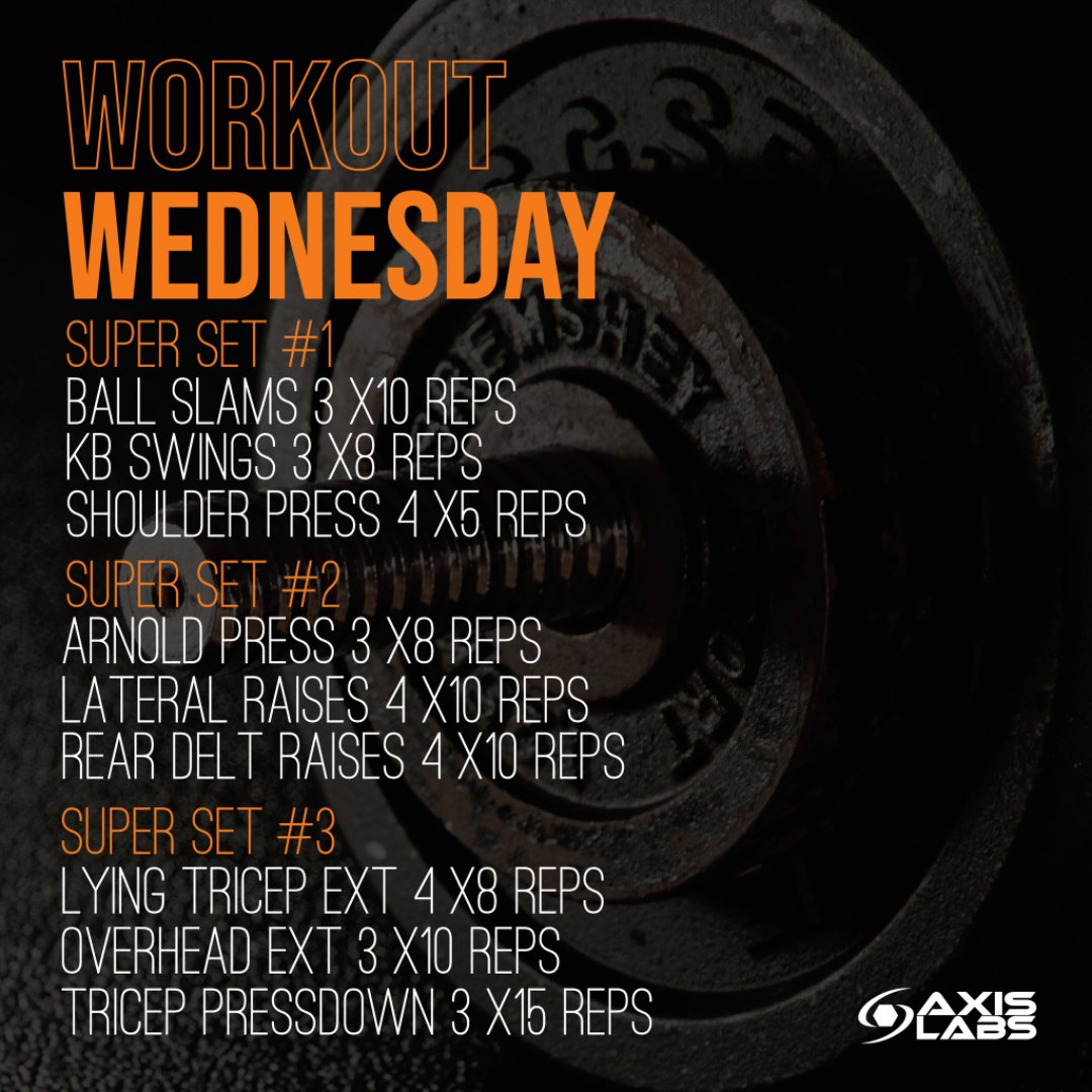 axislabs's tweet image. Workout Wednesday shoulder edition! It&apos;s worth it! 💪

#ExerciseTime #TrainHard #Fitness #FitFam #FitForLife #FitLifestyle #FitJourney #FitnessForLife #FitInspiration #WorkoutTime #HomeWorkout #WorkoutWednesday #Abs