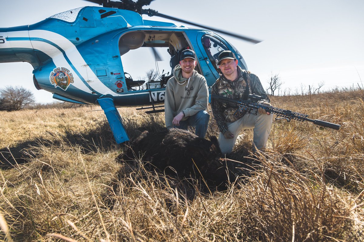 Yesterday was an absolute blast &amp; definitely something we will never forget! We got to take Anthony Randol, a veteran, on a dream hunt of his &amp; had the time of our lives! Big thank you to High On The Hog Hunting for having us out &amp; creating memories that will last a lifetime!