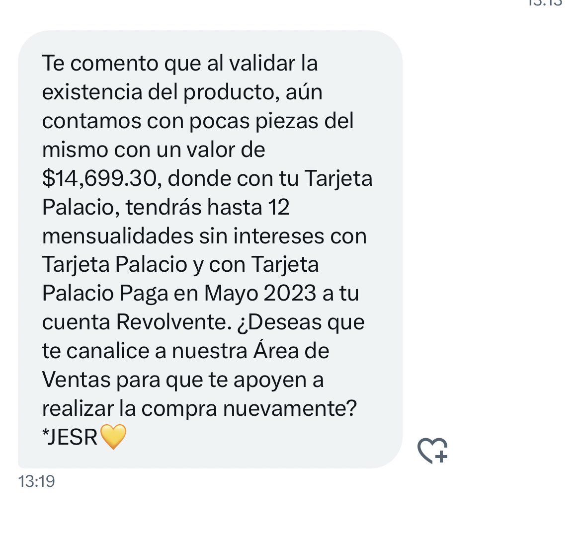 Kar_Tamayo's tweet photo. El @palaciohierro miente, ayer me cancelaron una orden compra, atención al cliente x tel me dijo que fue x falta de existencias, minutos antes ventas me dice q aún tienen piezas disponibles y luego atención me dice q tienen existencias y da otra explicación @AtencionProfeco 🤡🐀 https://t.co/hzIjRjIr2O
