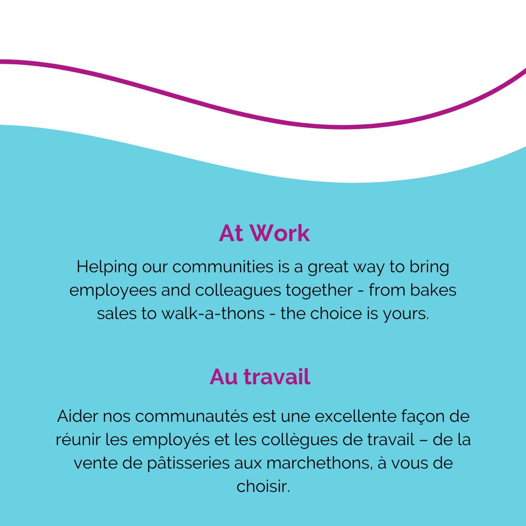 There are many ways to give back &amp; support the community. Scroll through the ways you can make your impact. 💜
. 
FR:
Il y a plusieurs façons de redonner et de soutenir la communauté. Faites défiler pour découvrir toutes les façons à votre disposition pour avoir un impact. 💜