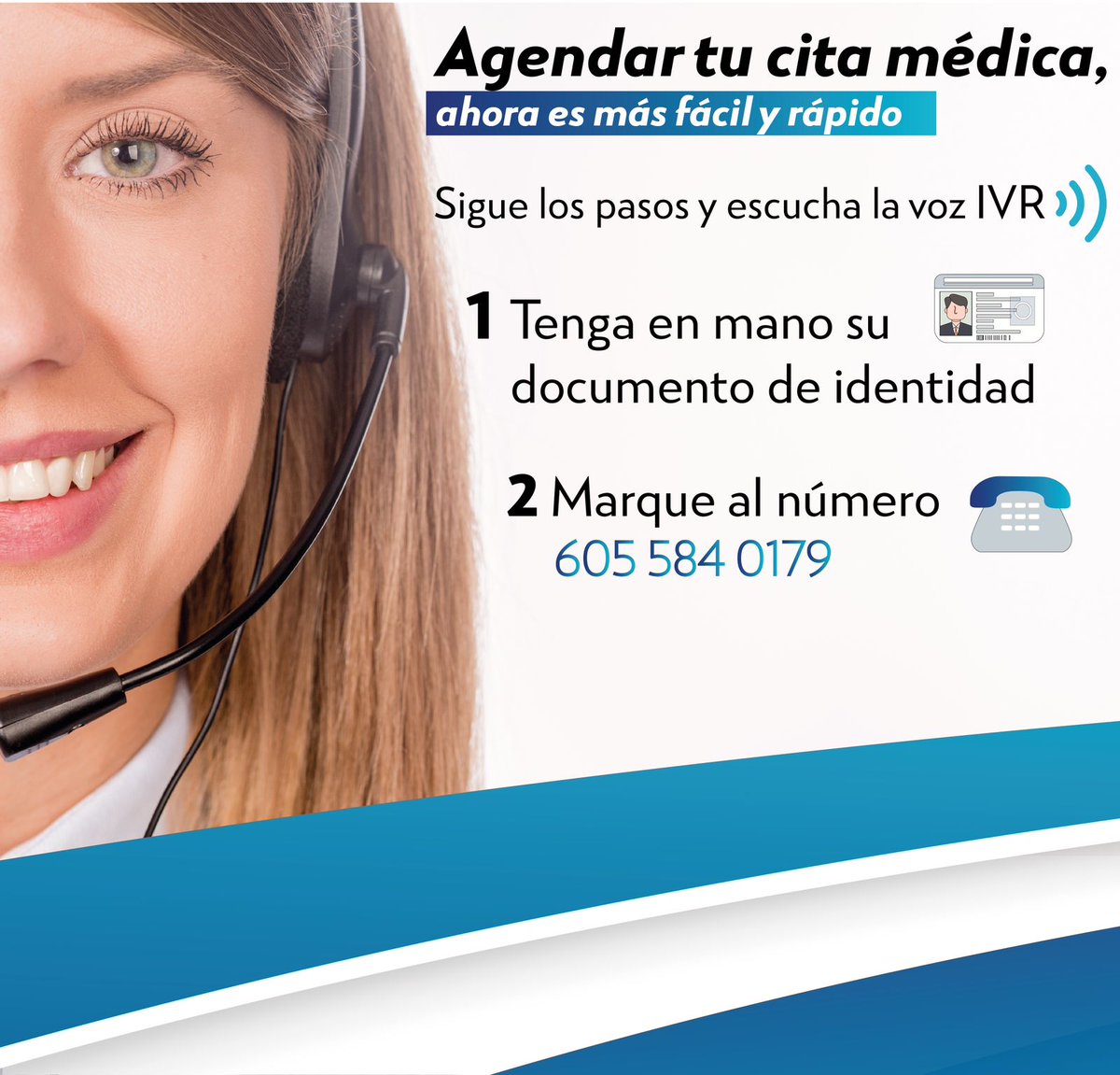 ESE_HEAD's tweet photo. #MarzoConM de Mejoramos el proceso para 𝘼𝙜𝙚𝙣𝙙𝙖𝙧 𝙩𝙪 𝙘𝙞𝙩𝙖 𝙢𝙚́𝙙𝙞𝙘𝙖... 𝙰𝚑𝚘𝚛𝚊 𝚎𝚜 𝚖𝚊́𝚜 𝚏𝚊́𝚌𝚒𝚕 𝚢 𝚛𝚊́𝚙𝚒𝚍𝚘.
🫶 Recuerda que puedes agendar tu cita médica a través de nuestra 📠línea de atención: 🔽
6️⃣0️⃣5️⃣ 5️⃣8️⃣4️⃣ 0️⃣1️⃣ 7️⃣9️⃣ https://t.co/u04RuDgEYj