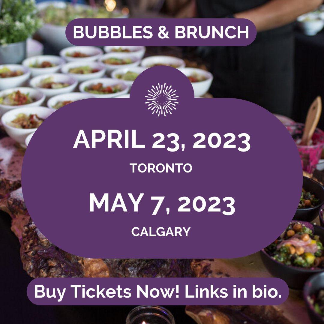 LGFB invites you to our BUBBLES AND BRUNCH events on April 23rd in Toronto and May 7th in Calgary. Visit the link in our bio to learn more and buy tickets. And remember to invite your friends!