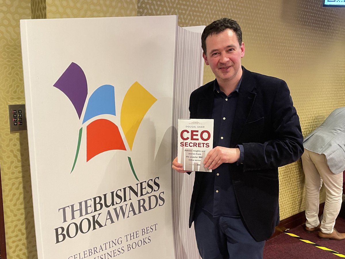 CEO Secrets has been shortlisted for the Leadership Book of the year category at the @BizBookAwardUK at a ceremony in central london - thanks @BloomsburyBiz for entering it!