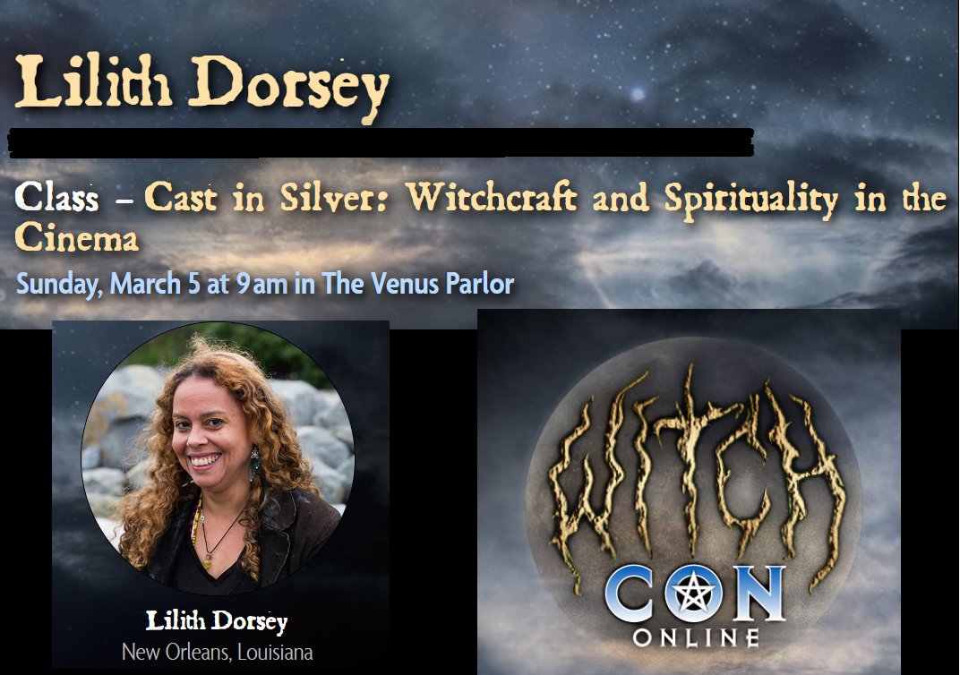 LilithDorsey's tweet photo. It's a busy weekend! After an in-person appearance at Austin's WitchFest today, I'm offering my Cast in Silver workshop at WitchCon online tomorrow (Sunday, March 5). Hope to see you, one way or the other!
https://t.co/XM8owJdixm
#WitchFest #WitchCon #witchcraft #ritual https://t.co/w9DbgsypCL