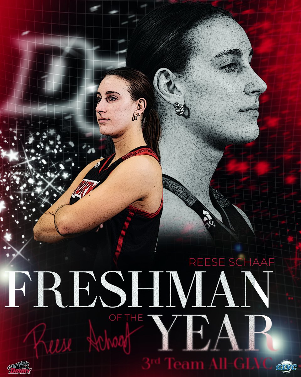 The GLVC announced this afternoon that <a href="/DULadyPanthers/">Drury Lady Panthers</a> forward Reese Schaaf has been named the league's 2022-23 Freshman of the Year and selected 3rd Team All-GLVC.