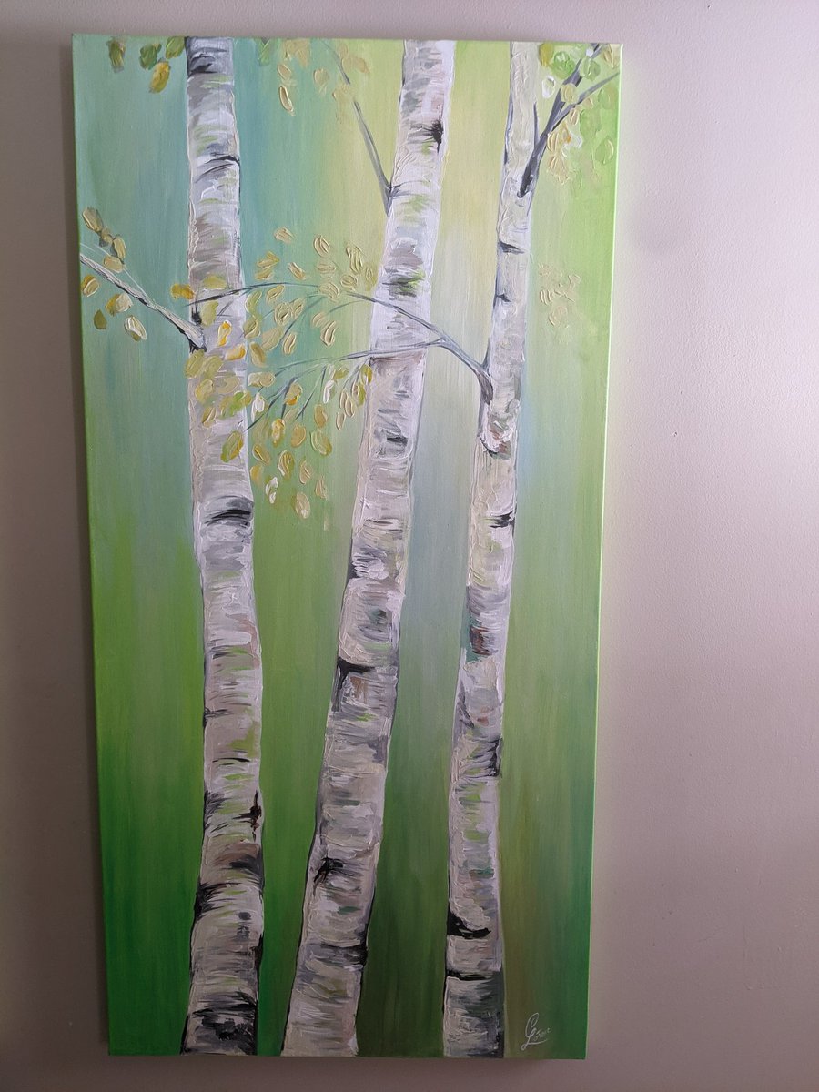 @artofprefeito My own, but not the stuff I most love to create. Isn't that funny? I don't*love* painting trees, yet...
