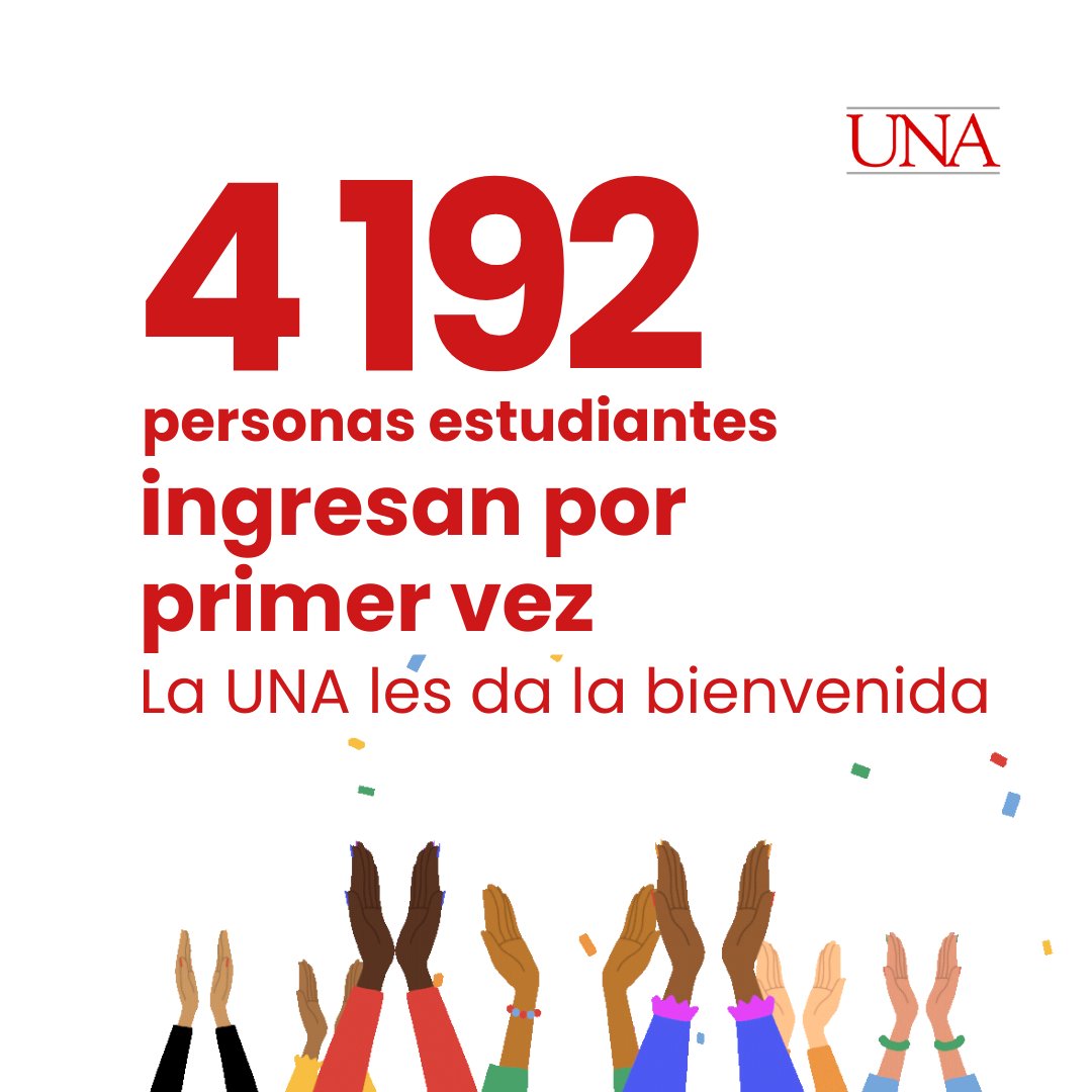 comunidadUNACR's tweet image. Más de 4 000 personas escogieron a la Universidad Nacional para formarse profesionalmente, ingresando por primera vez este 2023. ¡Trabajamos para ofrecerles una educación superior de calidad y por su permanencia, de manera que su proyecto profesional se concrete con creces!
