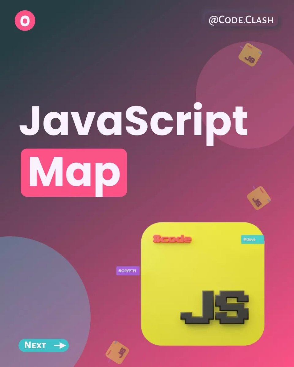 0xGaren's tweet image. 🚀 Want to boost your career as a JavaScript developer? 🔝 

Master the Map object and unlock the full potential of this powerful data structure for web development projects. 💻

#JavaScriptMap #ProgrammingSkills #CareerGrowth