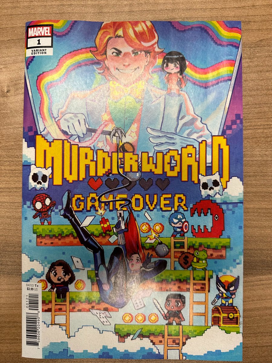 SkekTek's tweet photo. Another great cover by @rianbowart! @Marvel #Murderworld Game Over. https://t.co/29TC8QbZjJ