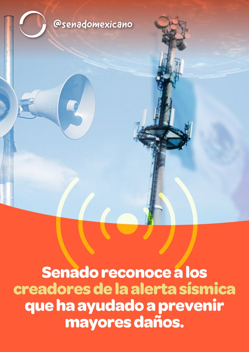 RT @senadomexicano: 📌 #HoyEnElSenado se reconoció la labor de los integrantes del @cires_ac, liderados por Juan Manuel Espinosa Aranda, quienes promovieron y crearon la #AlertaSísmica que nos permite anticiparnos a los temblores.  Vía: SASMEX