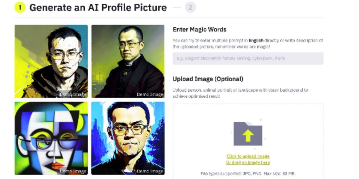 geek_metaverse's tweet photo. Binance forays into AI with "Bicasso" to create NFTs with a few clicks

https://t.co/yAU9Jyg3aO

#Binance #BinanceBuild #binancenft #ai #tech #ArtificialIntelligence #Bicasso #BicassoAi #nft #nfts #NFTCommunity #aimania #AIcommunity https://t.co/O107NRDV51