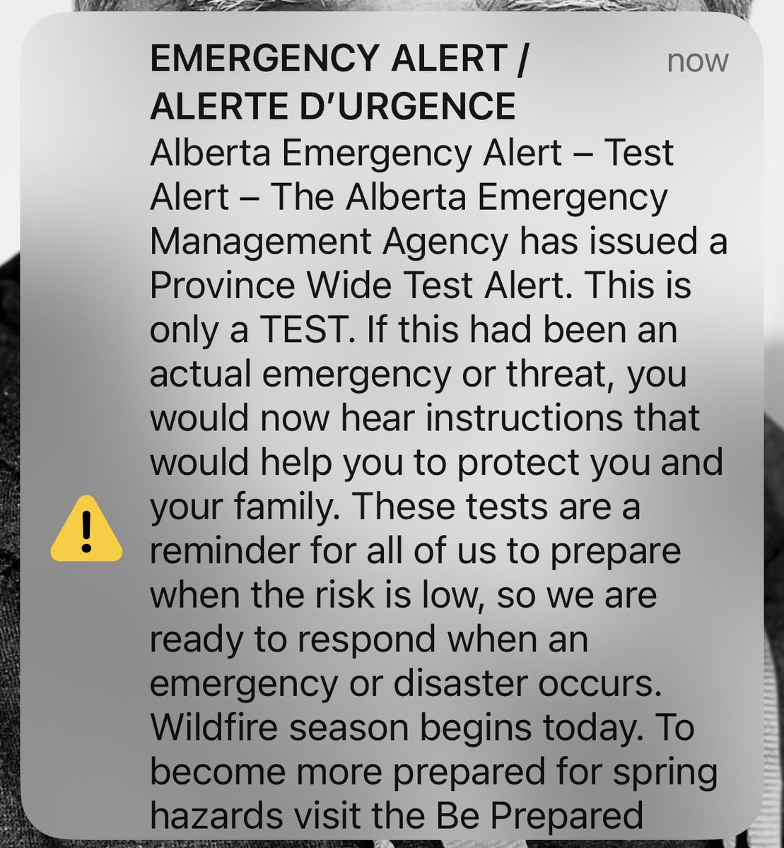rodmaldaner's tweet photo. So ummm….I guess it’s working. Kinda wondering why 4 alerts though. Does this mean it’s not working? Are you gonna update with an alert saying the alerts aren’t working? Oh…just got a 5th. Finger off the button folks. #emergencyalert #yeg #abalert #dontcrywolf https://t.co/1xXcaL8Daq