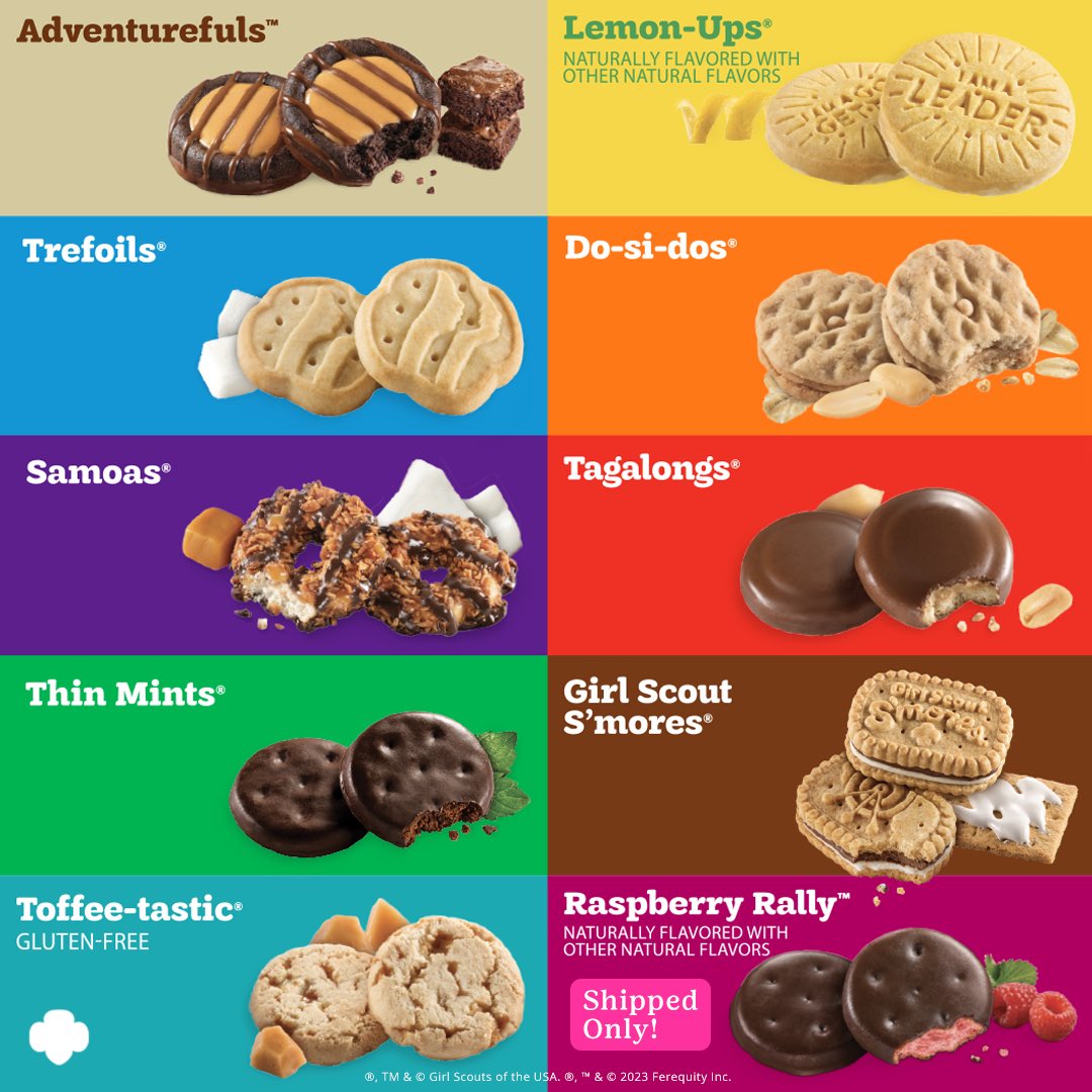 What are your top 3 #GirlScoutCookies ?