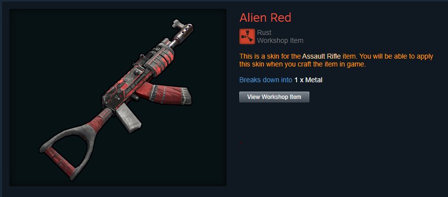wugti's tweet photo. RUST ALIEN RED GIVEAWAY! 

Like, Follow and Retweet
Must be following ME and @Rustypot 
Winner will be called Monday the 6th! https://t.co/ls2YvydWnn