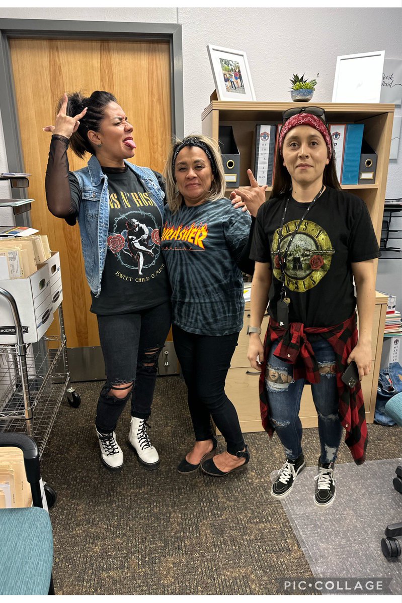 Quijas_PHHS's tweet image. Still Rockin’ the Read Across America dress up days. Sparta Rocks!!! #RISE #SUSD_Libraries #SISD #LibrarianBrags