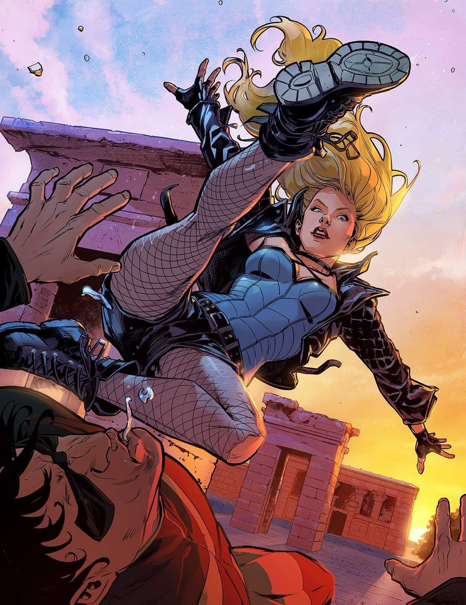 AtcArmando's tweet photo. Mayhem seems to consume Starling every day. The Hood and the Speedy's war is splitting the city up and Black Canary is spreading herself thin. Wondering how long can she go.
#Earth101 #dccomics #ArrowandCanary #GreenArrow #BlackCanary art by @Xermanico
https://t.co/N9t9j6dgA1 https://t.co/Hh2bFFN8Xz