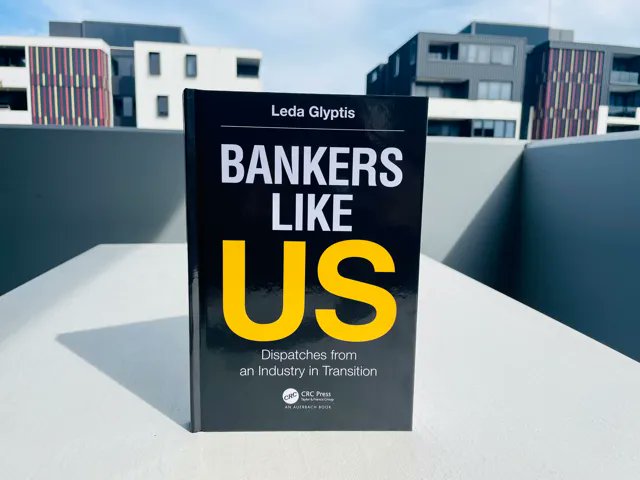 Just delivered and hot of the presses. Looking forward to getting stuck into #BankersLikeUs by the fabulously well informed, spicily opinioned and bang on the money <a href="/LedaGlyptis/">Dr Leda Glyptis</a> to learn about bankers behaving badly and how we can (and should) do better #LedaWrites 📚