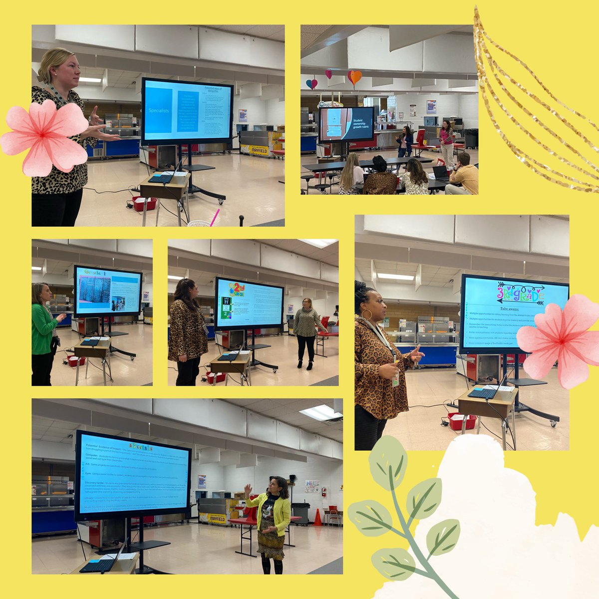 Amazing work by our Grade Level Teams to share what they are doing to ensure engagement to ownership! <a href="/kcmiller0612/">Kim Miller</a> <a href="/lmacblair/">Lauren Blair</a> #PLC #Intentional #Leaders #collaboration