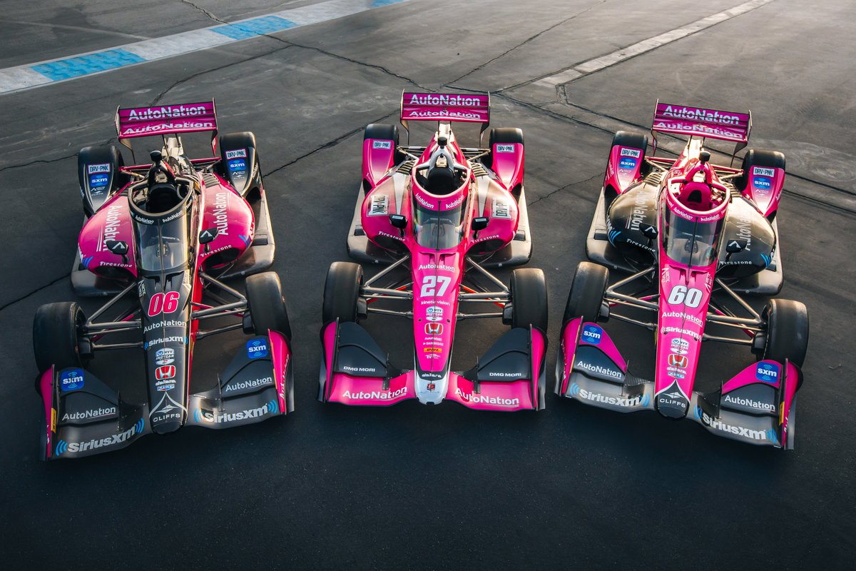 🏎️💨Drivers and Fans… Start your engines! @indycar is back and Team AutoNation is ready to start the 2023 season! 🏁 #DRVPNK #AutoNationRacing