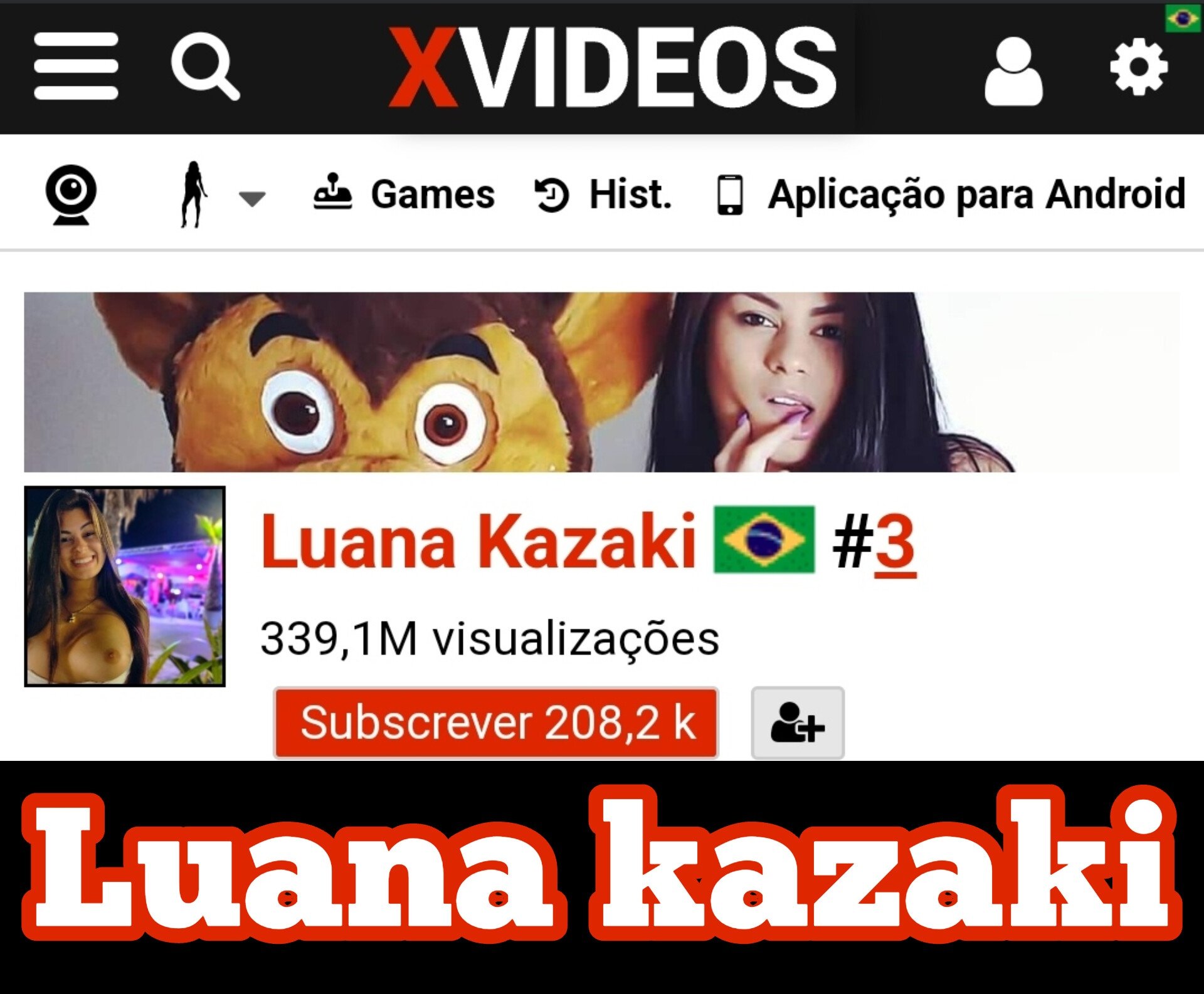 TW Pornstars - Luana Kazaki 👑 A Rainha Do Exibicionismo. Twitter. Boa