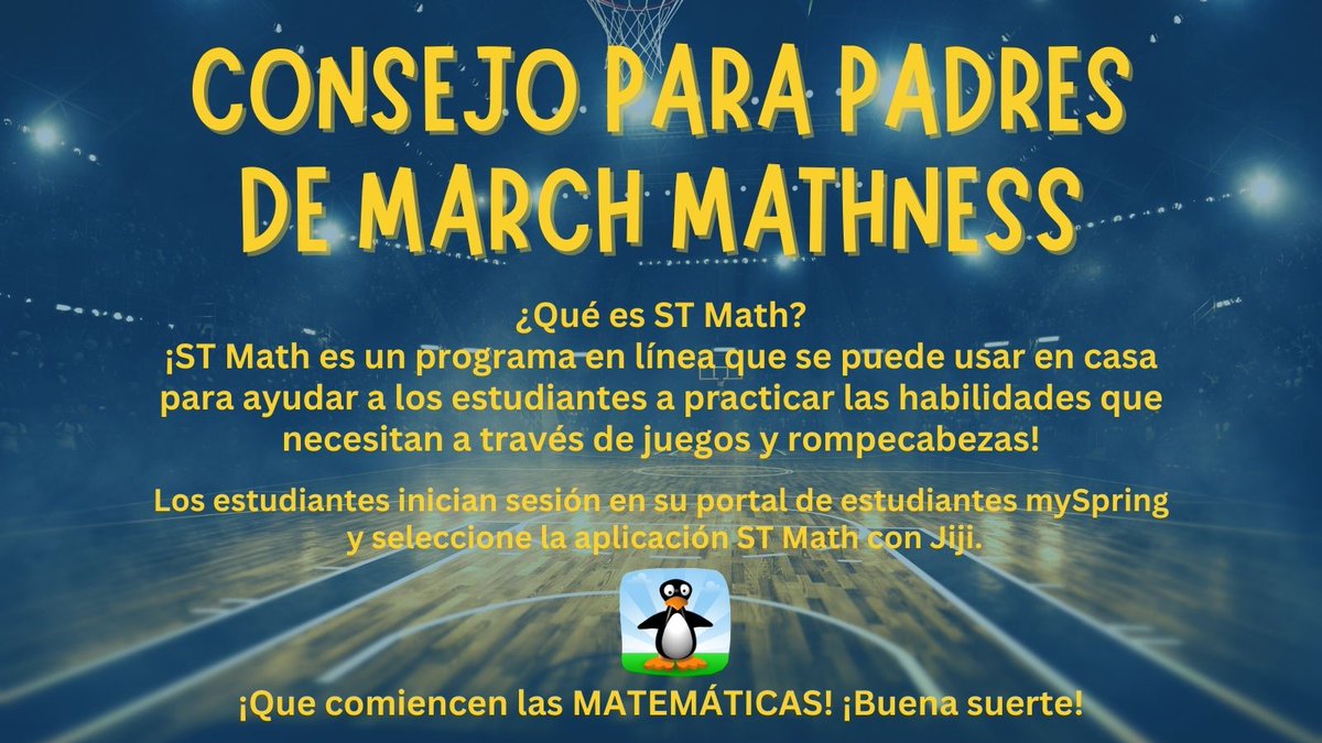 Spring ISD Family & Community Engagement (@springisd_face) on Twitter photo You can have a family puzzle night while participating in the March Mathness Puzzle challenge!
¡Puede tener una noche familiar de rompecabezas mientras participa en el desafío March Mathness Puzzle! You can have a family puzzle night while participating in the March Mathness Puzzle challenge!
¡Puede tener una noche familiar de rompecabezas mientras participa en el desafío March Mathness Puzzle!