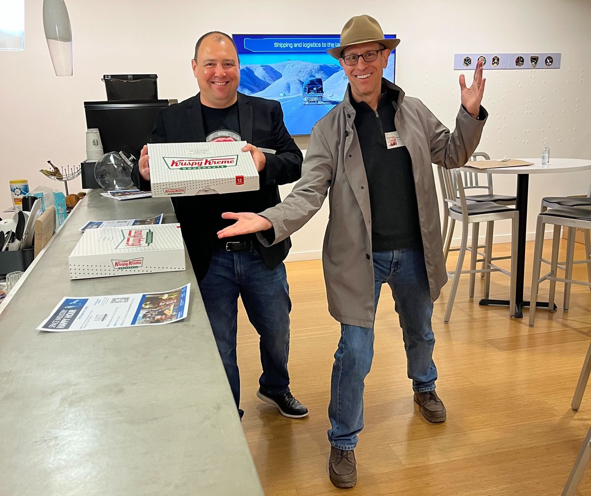 stanshull's tweet photo. Delivering #donuts to #Seattle-area #space companies since 2023. Created and organized by @craigbaerwaldt. #SeattleSpace https://t.co/FykgDwXJsv