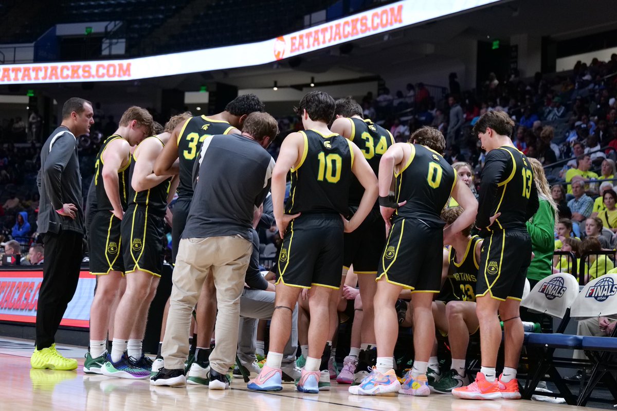 mtnbrookhoops's tweet photo. That’s a W! We’re headed back to the @AHSAA_hoops 6A state championship on Saturday at 2:15 in @LegacyArena! 

Spartans 54
Paul Bryant 52 https://t.co/PqjpBbShkg