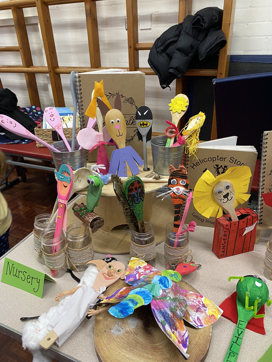 PenkethSouth's tweet photo. Thank you to everyone who joined us at the reading cafe today. Well done to all the children who entered the story spoon / stone competition. Some amazing entries! https://t.co/mtYGeZB3Ez