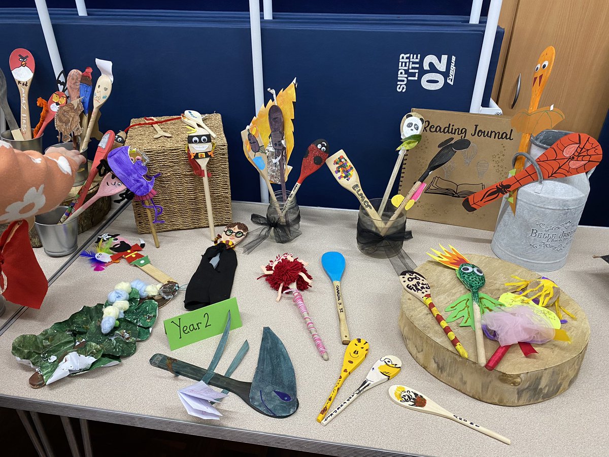 PenkethSouth's tweet photo. Thank you to everyone who joined us at the reading cafe today. Well done to all the children who entered the story spoon / stone competition. Some amazing entries! https://t.co/mtYGeZB3Ez