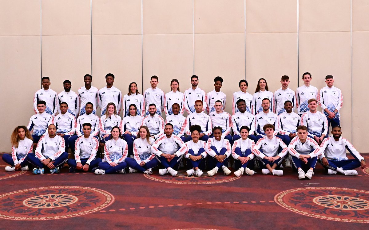 FFAthlétisme (@ffathletisme) on Twitter photo 🇫🇷 Les Bleus sont prêts pour les 𝗖𝗵𝗮𝗺𝗽𝗶𝗼𝗻𝗻𝗮𝘁𝘀 𝗱'𝗘𝘂𝗿𝗼𝗽𝗲 𝗲𝗻 𝘀𝗮𝗹𝗹𝗲, qui débutent ce jeudi 2 mars à #Istanbul2023, en Turquie ! 🔥
💻 Une compétition à suivre en DIRECT sur <a href="/allathleticstv/">All Athletics</a> et <a href="/francetvsport/">francetvsport</a>.
💪 𝗔𝗹𝗹𝗲𝘇 𝗹𝗮 𝗙𝗿𝗮𝗻𝗰𝗲 ! 🇫🇷 Les Bleus sont prêts pour les 𝗖𝗵𝗮𝗺𝗽𝗶𝗼𝗻𝗻𝗮𝘁𝘀 𝗱'𝗘𝘂𝗿𝗼𝗽𝗲 𝗲𝗻 𝘀𝗮𝗹𝗹𝗲, qui débutent ce jeudi 2 mars à #Istanbul2023, en Turquie ! 🔥
💻 Une compétition à suivre en DIRECT sur <a href="/allathleticstv/">All Athletics</a> et <a href="/francetvsport/">francetvsport</a>.
💪 𝗔𝗹𝗹𝗲𝘇 𝗹𝗮 𝗙𝗿𝗮𝗻𝗰𝗲 !