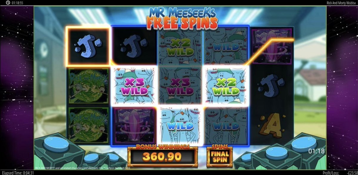 Nice quick bonus for this viewer on &#39;s Rick and Morty - I&#39;m Mr Meeseeeekkks! &#128309;

&#163;1 stake &#128073;&#127995; 361x

Submit your big wins over on our forum