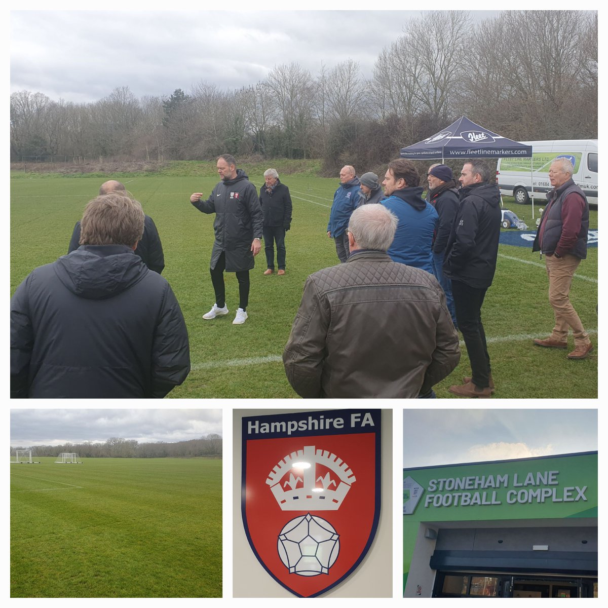 A great day at <a href="/HampshireFA/">Hampshire FA</a> <a href="/StonehamLaneHFA/">Stoneham Lane Football Complex</a> for the Grounds &amp; Maintenance Forum 2023, thanks to everyone involved, good work <a href="/HfaFacility/">Pete J Hussey</a>, great conversations, presentations and education 😀 👍
#grassrootsfootball #turfmanagement