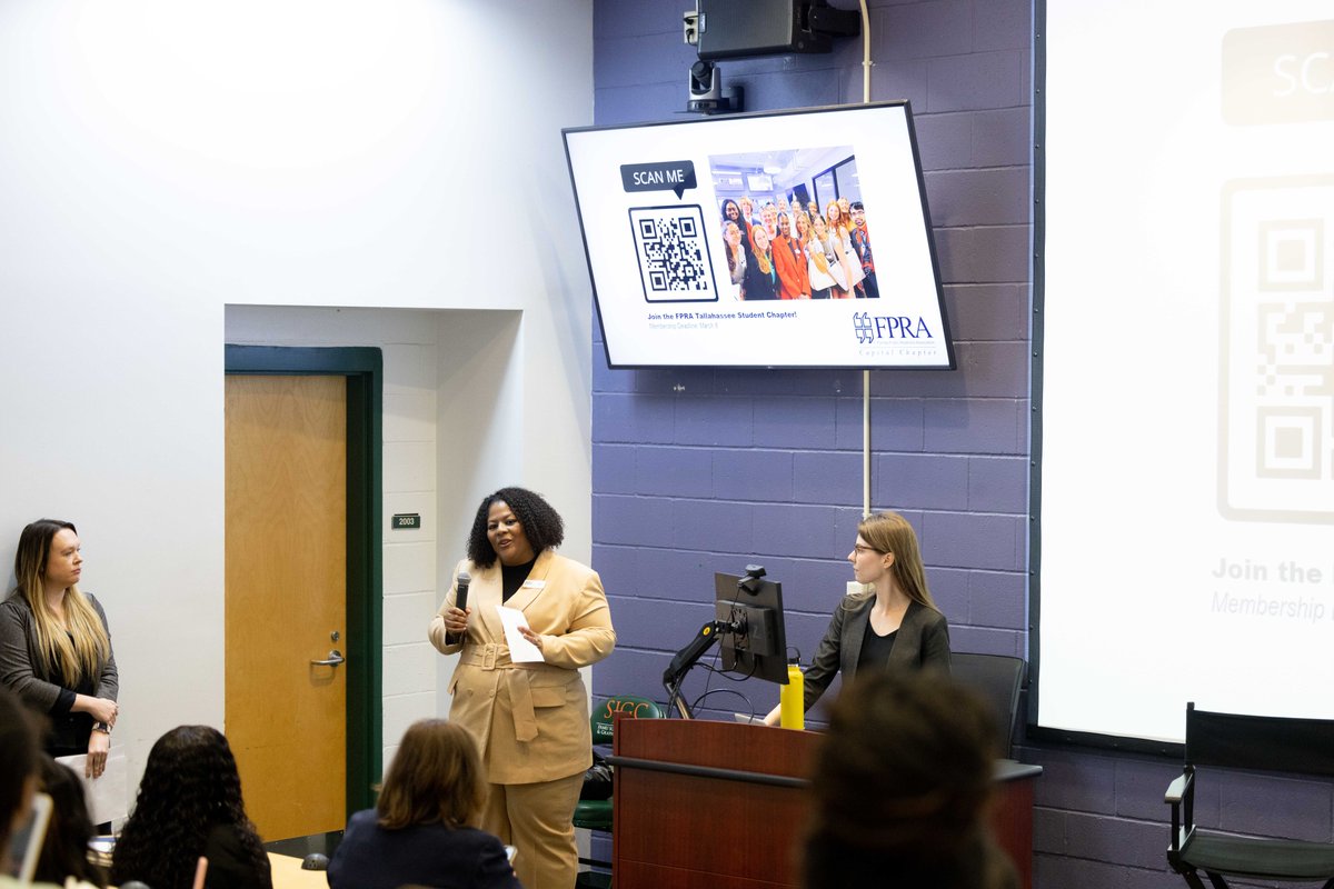 Last week, we proudly partnered with <a href="/FAMUSJGC82/">FAMU School of Journalism & Graphic Communication</a>  to host an engaging panel discussion on career opportunities in public relations. The future is bright for the SJGC’s talented students, and we are excited to see where their careers take them!  #YouBelongatFPRA #SJGCStrong 🐍