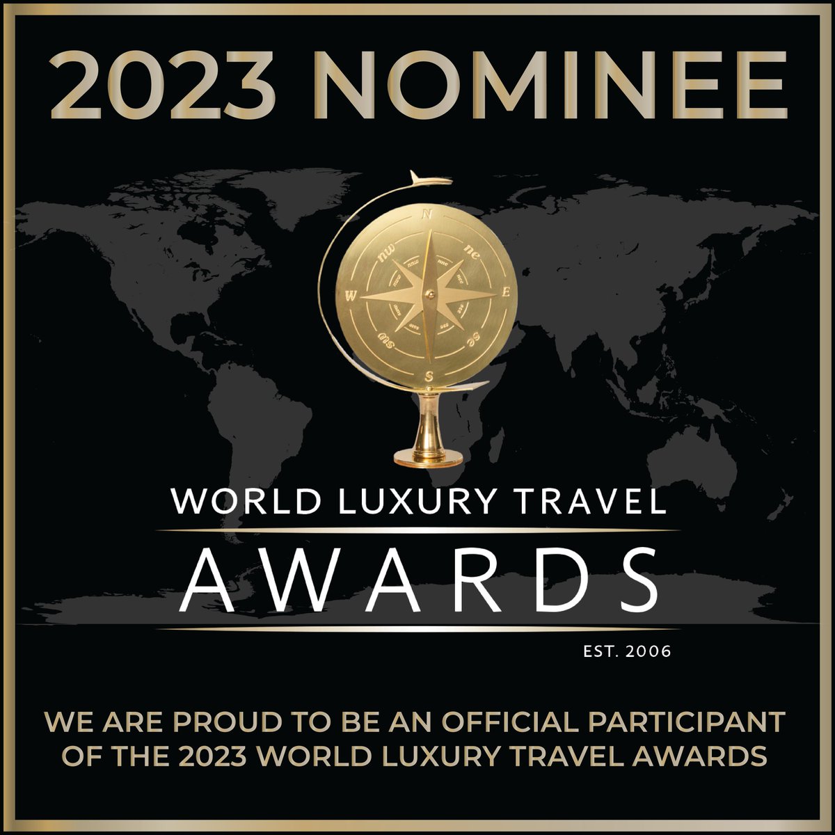 We are incredibly excited to be participating in the 2023 World Luxury Travel Awards