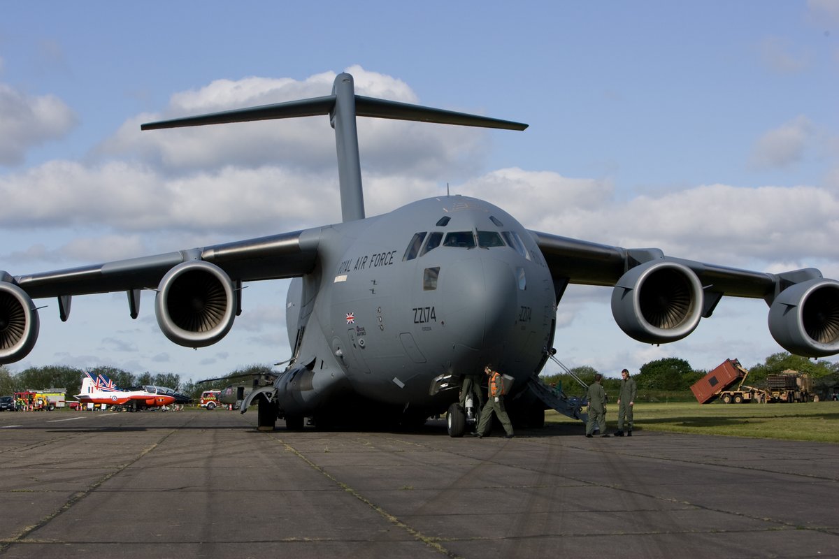 RAF 99Sqn C17 Globemaster confirmed for flypast subject to operational requirements