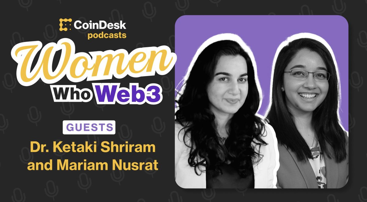 🔊To add to Breshna's 2nd Birthday Celebration, <a href="/gamingfordev/">Mariam Nusrat -Founder Breshna.io</a>'s podcast with the boss babes <a href="/KamalaAlcantara/">Kamz</a> &amp; <a href="/ketakishriram/">Ketaki</a> just aired!!

🎮 Why gaming in the Web3 space
👭 Women as Web3 gamers
🎲 How to build ur own Web3 game

Check it out now! 
coindesk.com/podcasts/women…