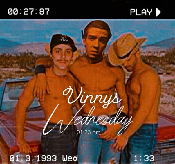 LongJimmyVuong's tweet photo. Save a horse and ride a cowboy tonight at vinnys for Dylan Bruno birthday https://t.co/nHNyx0tyXk