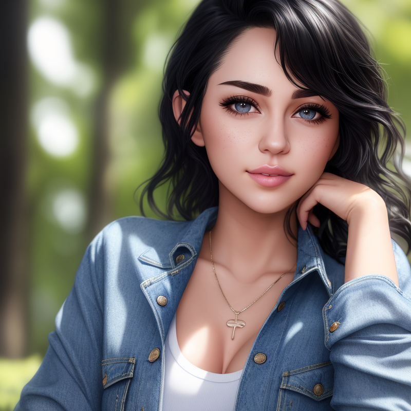 reina_willa's tweet photo. Who desn't like beautiful blue eyes ?
#aiartcommunity #stablediffusion #waifudiffusion #anythingv3 #blackhairbeauty #openjacket #jeansjacket https://t.co/W8ObhozKJo