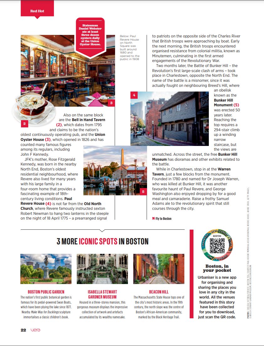 I really enjoyed revisiting sites along Boston's Freedom Trail for my first article for <a href="/VirginAtlantic/">virginatlantic</a>'s Vera magazine, which went live today. Thanks to <a href="/jessprupas/">Jessica Prupas</a> for the assignment!