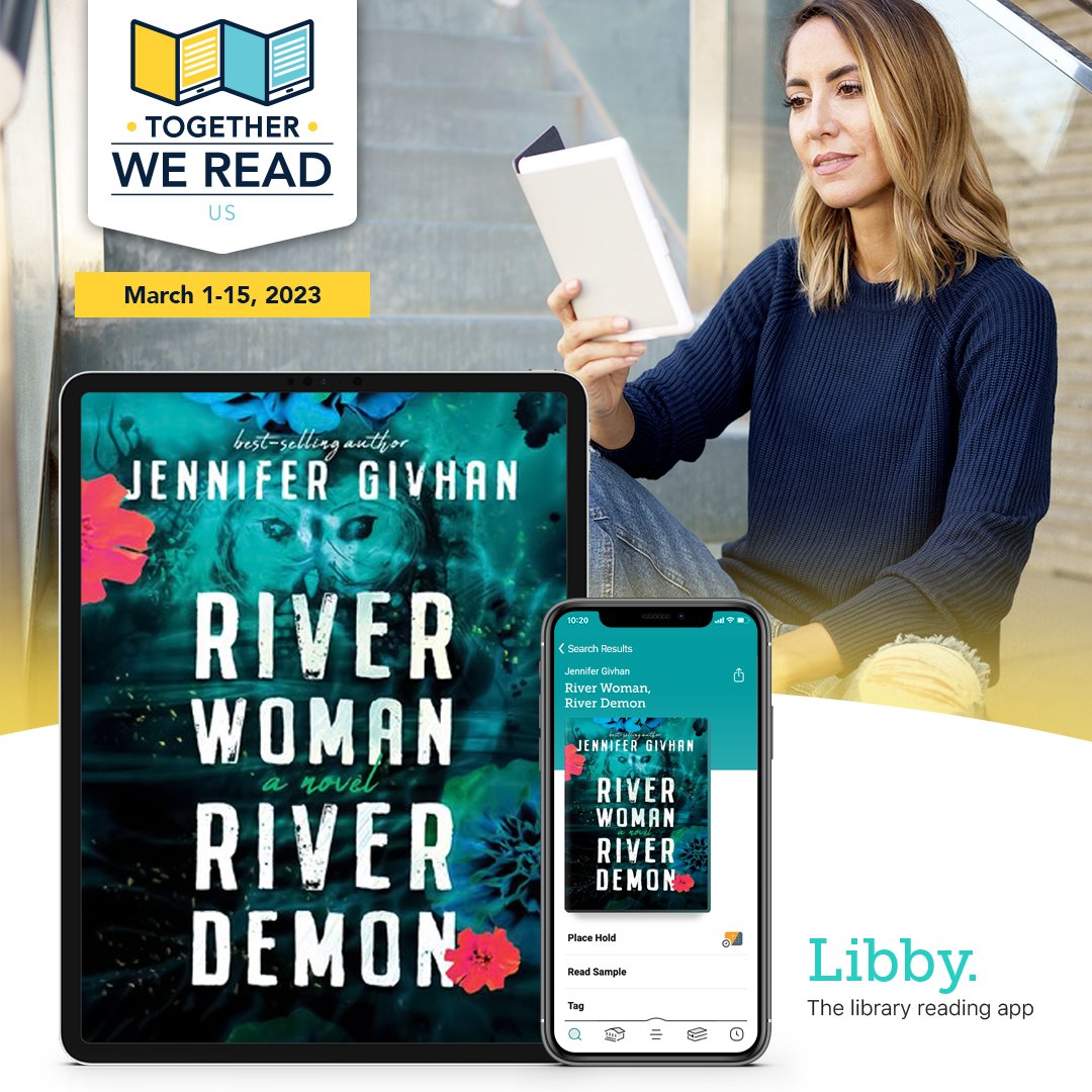 Join #TogetherWeRead &amp; borrow ‘River Woman, River Demon’ by Jennifer Givhan:

📅Mar. 1-15
📚 ebook &amp; audiobook
📝More info: togetherweread.com/us