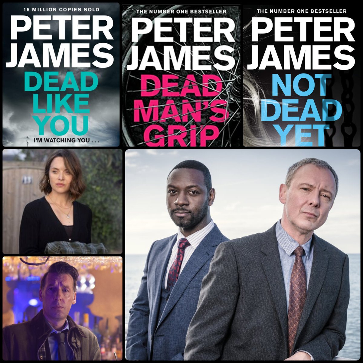 @peterjamesuk Graced with amazing news... #Grace is back! #Season3 @peterjamesuk #JohnSimm @richkidcampbell @Cparks1976 @zozotaps @lauraelph