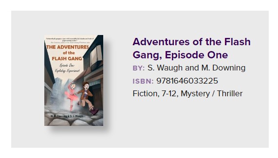 @CBCBook’s March Hot Off the Press features The Adventures of the Flash Gang, Episode One by M.M. Downing & S.J. Waugh! bit.ly/1dCTqYI #mustread #kidlit #cbchotp cbcbooks.org/cbc-book-lists…