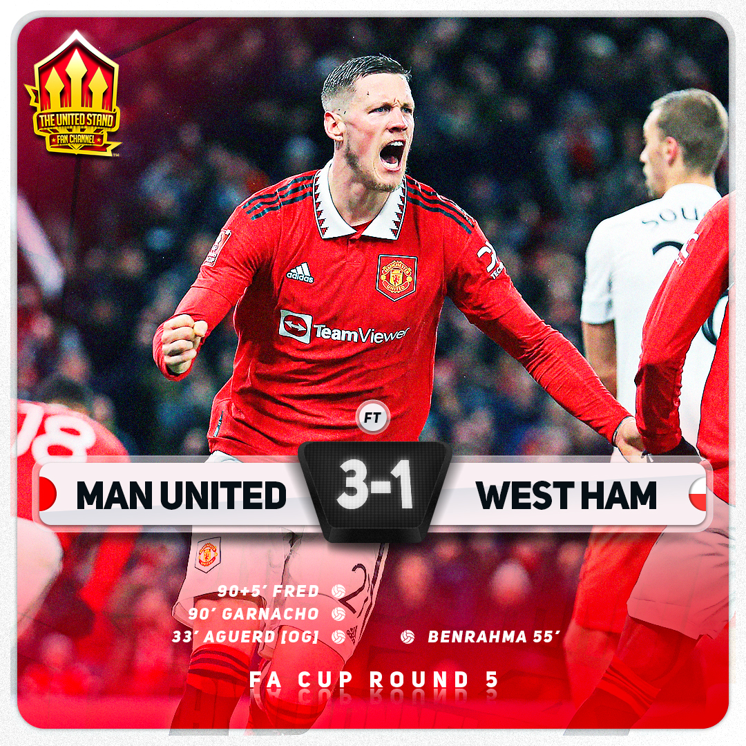 UnitedStandMUFC's tweet image. FULL TIME! 

Thoughts on the win? #mufc