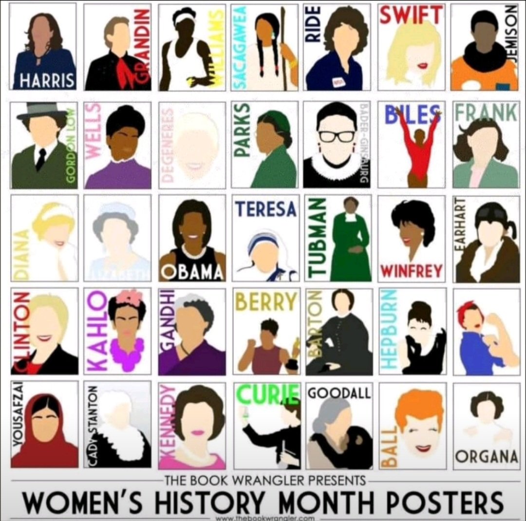 #WomensHistoryMonth 💜💚